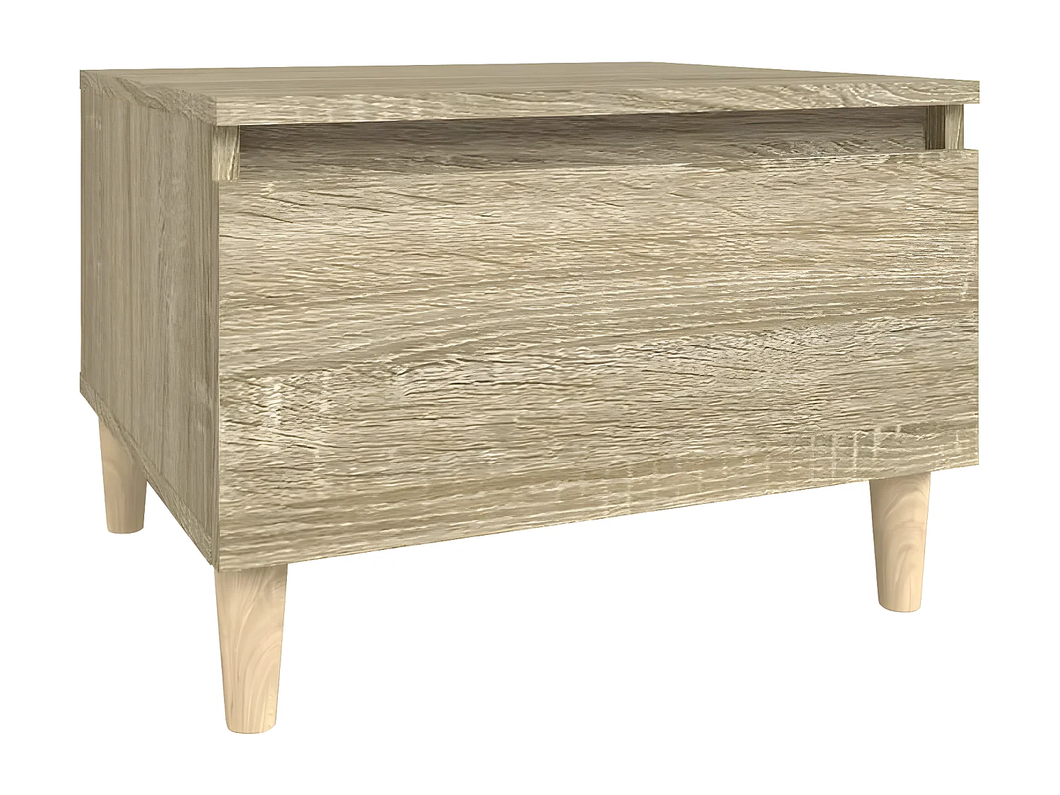 Les Tendances, table d’appoint en bois, photo du marchand