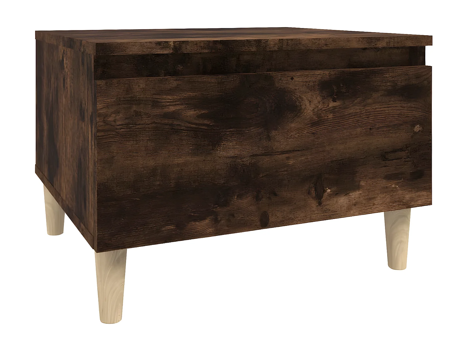 Les Tendances, table d’appoint en bois, photo du marchand