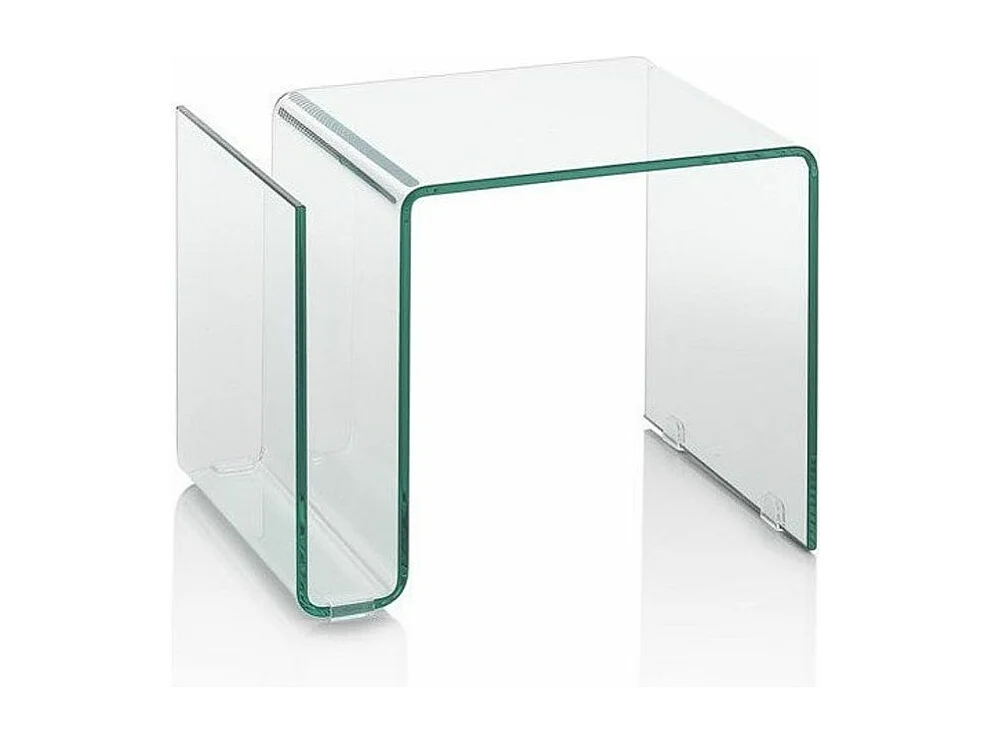 Les Tendances, table d’appoint en verre, photo du marchand