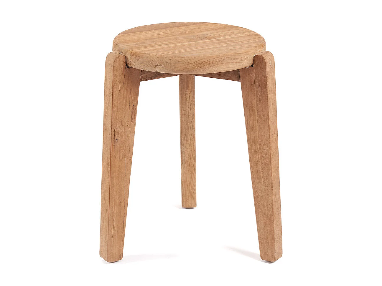 Bazar Bizar, table d’appoint en bois massif, photo du marchand