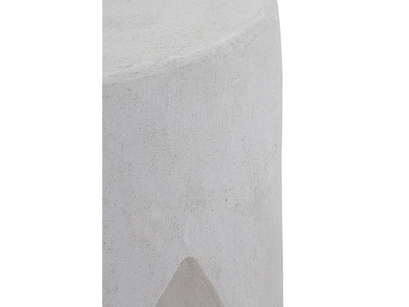 Vente-unique, table d’appoint en résine, photo du marchand