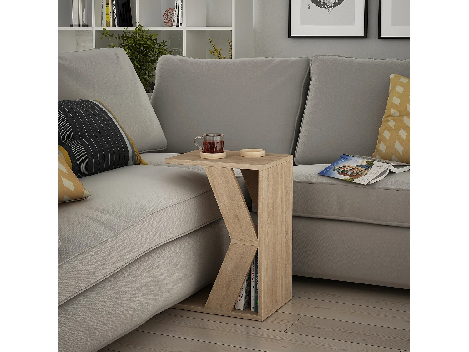 Dema Home Solutions Naze, table d’appoint en panneau, photo du marchand