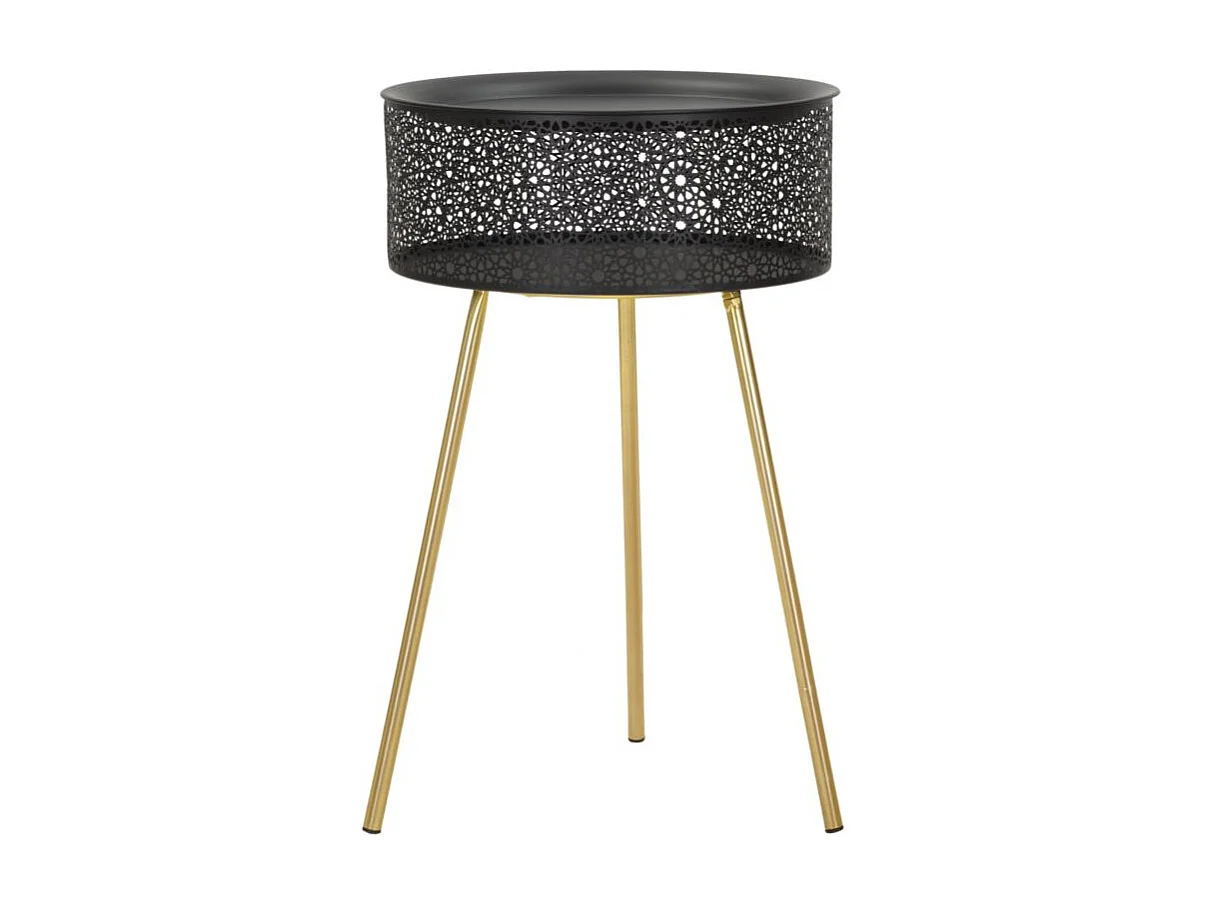 Paris Prix Blacky, table d’appoint en métal, photo du marchand