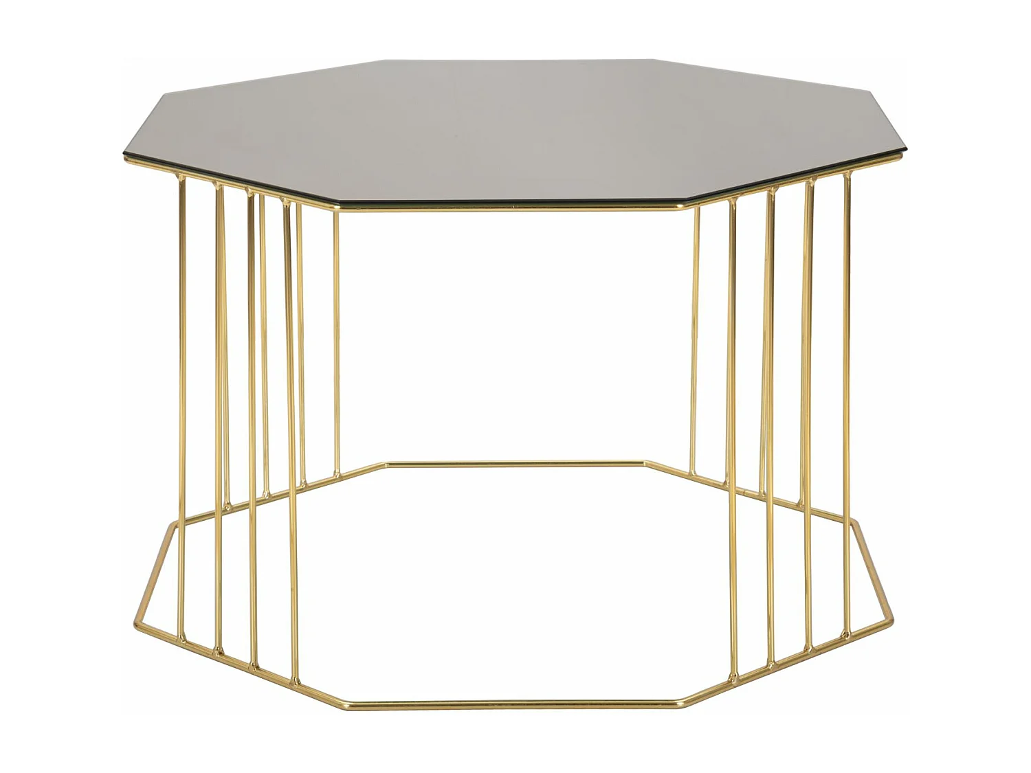 Vente-unique, table basse en métal, photo du marchand
