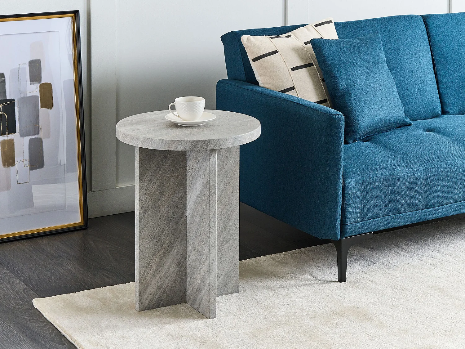 Beliani Stanton, table d’appoint en panneau, photo du marchand
