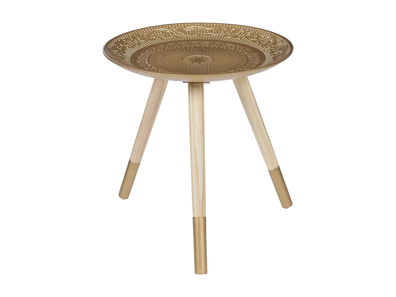 The Home Deco Factory Mirage, table d’appoint en bois, photo du marchand