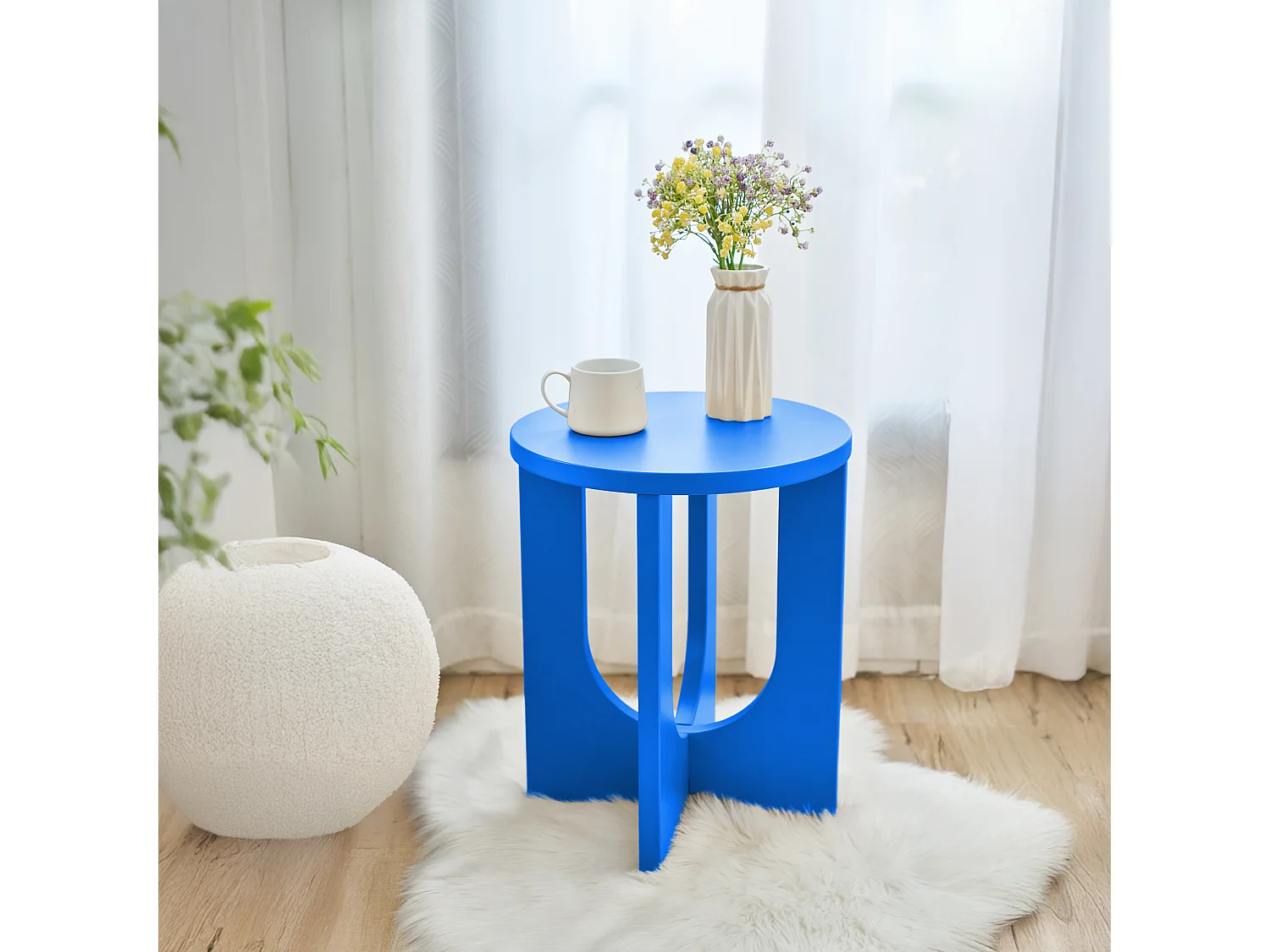 en.casa, table d’appoint en panneau, photo du marchand