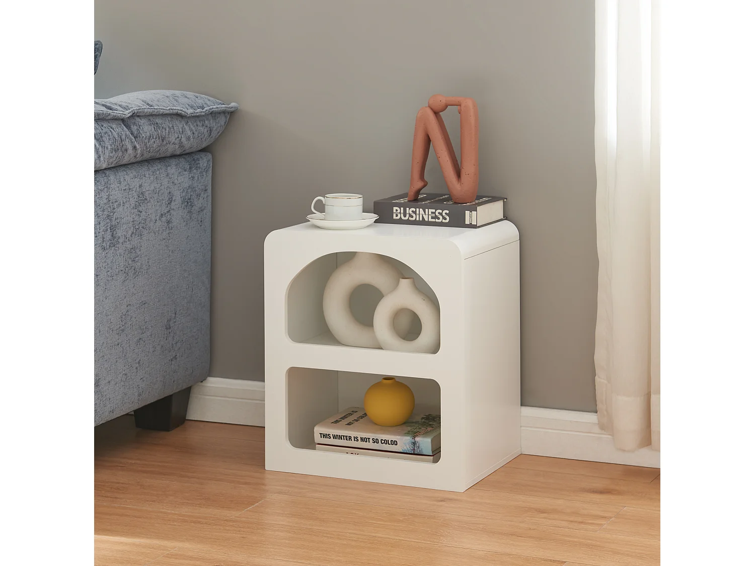 en.casa, table d’appoint en panneau, photo du marchand