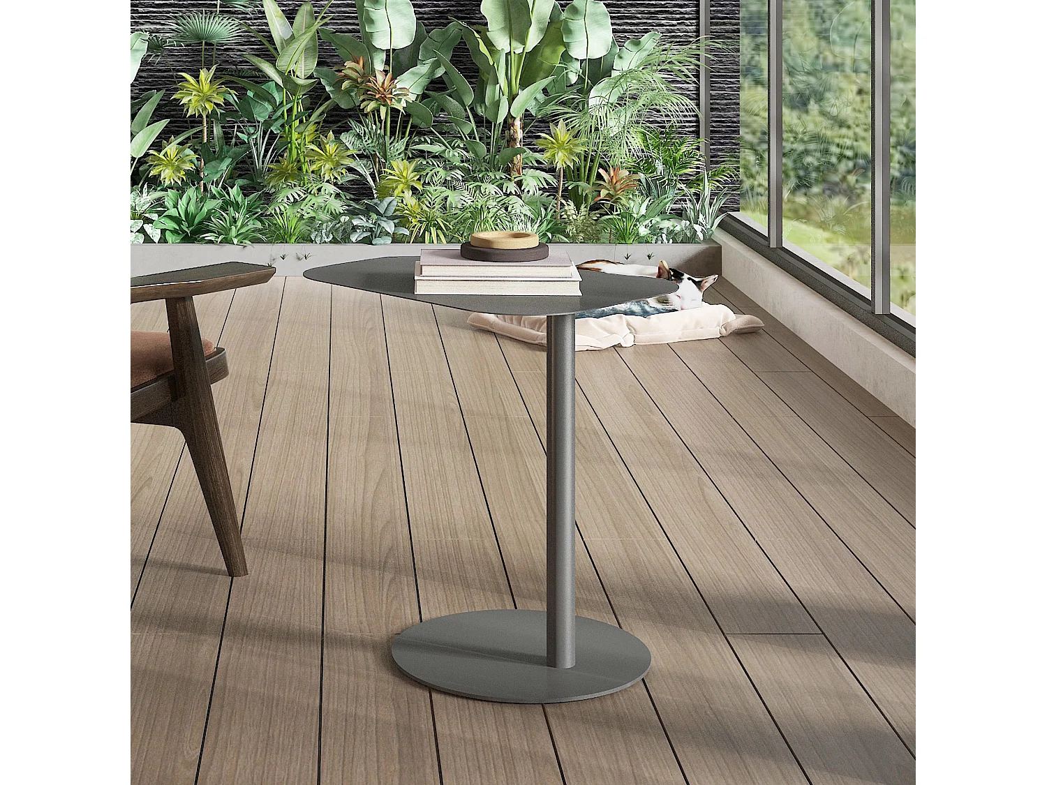 en.casa, table d’appoint en métal, photo du marchand