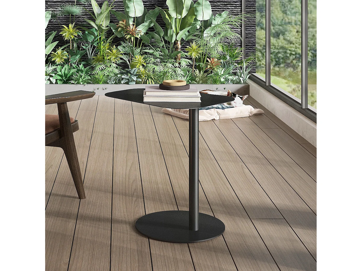 en.casa, table d’appoint en métal, photo du marchand