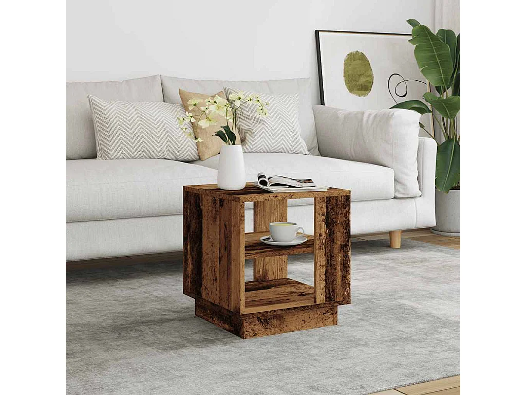 vidaXL, table basse en panneau, photo du marchand