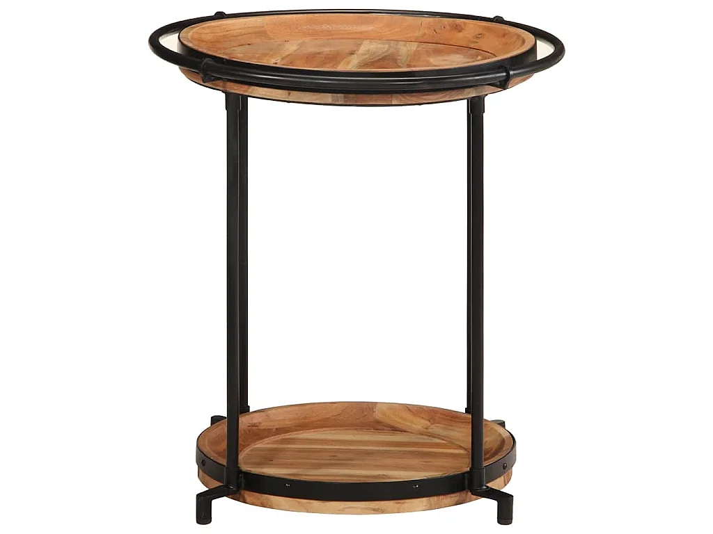 vidaXL, table d’appoint en bois, photo du marchand