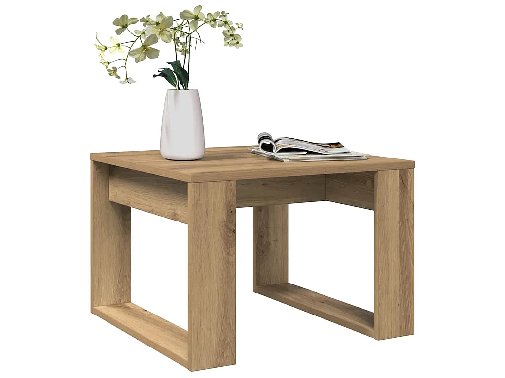 vidaXL, table d’appoint en bois, photo du marchand