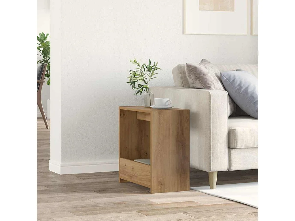 vidaXL, table d’appoint en bois, photo du marchand