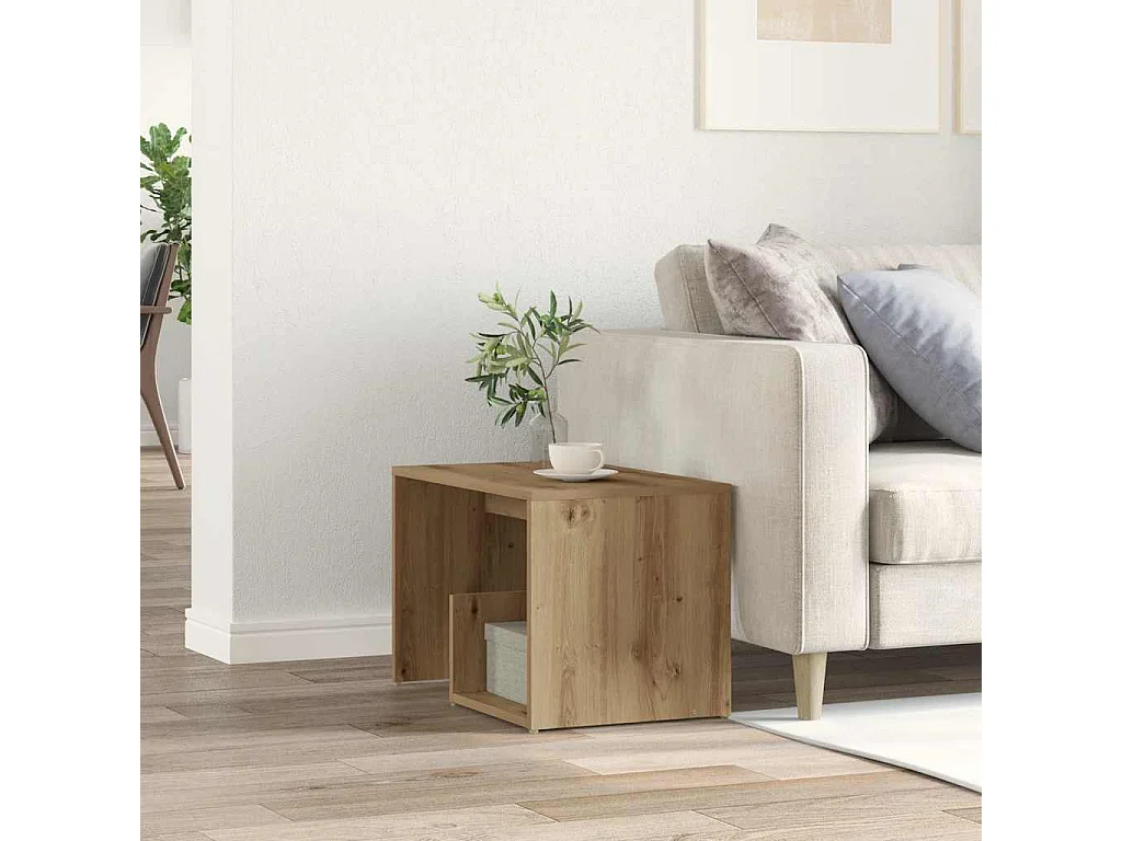 vidaXL, table d’appoint en bois, photo du marchand