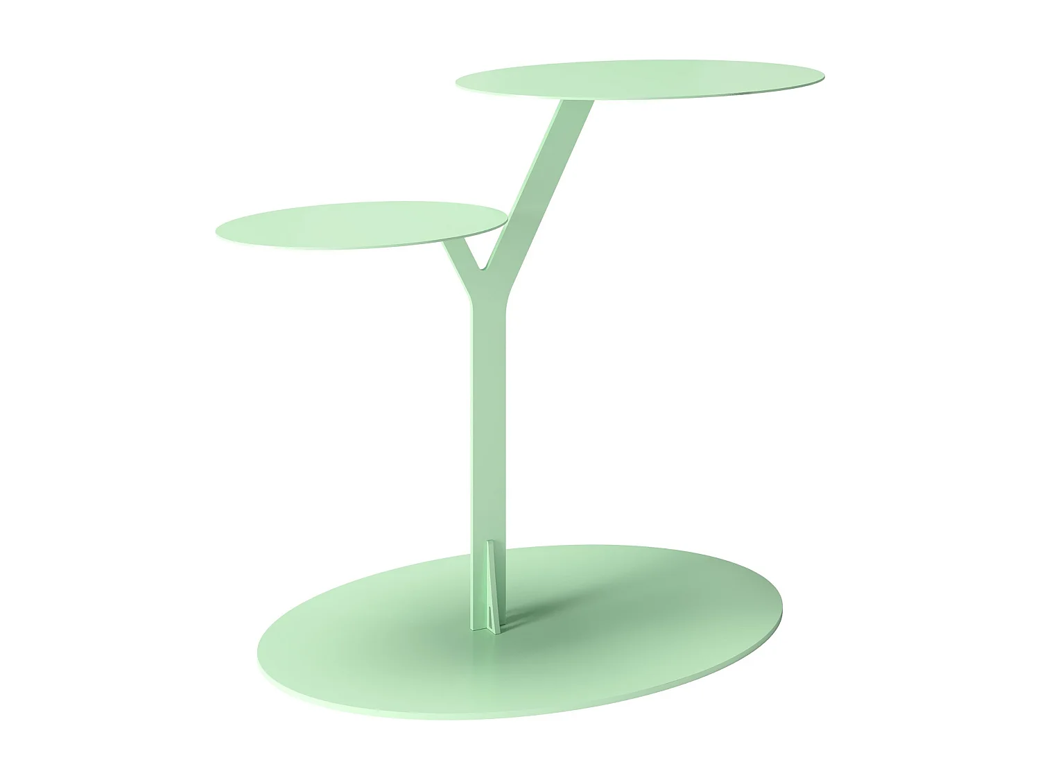 Kayani Iroko, table d’appoint en métal, photo du marchand