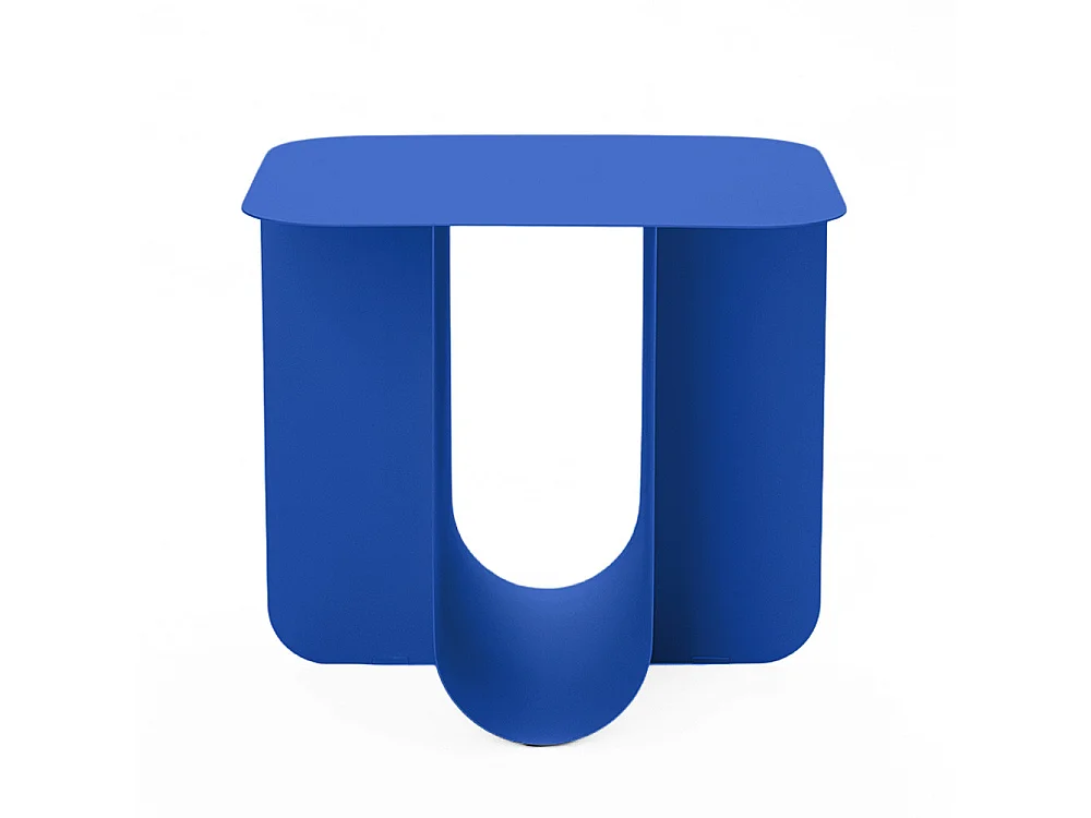 Vente-unique, table d’appoint en métal, photo du marchand