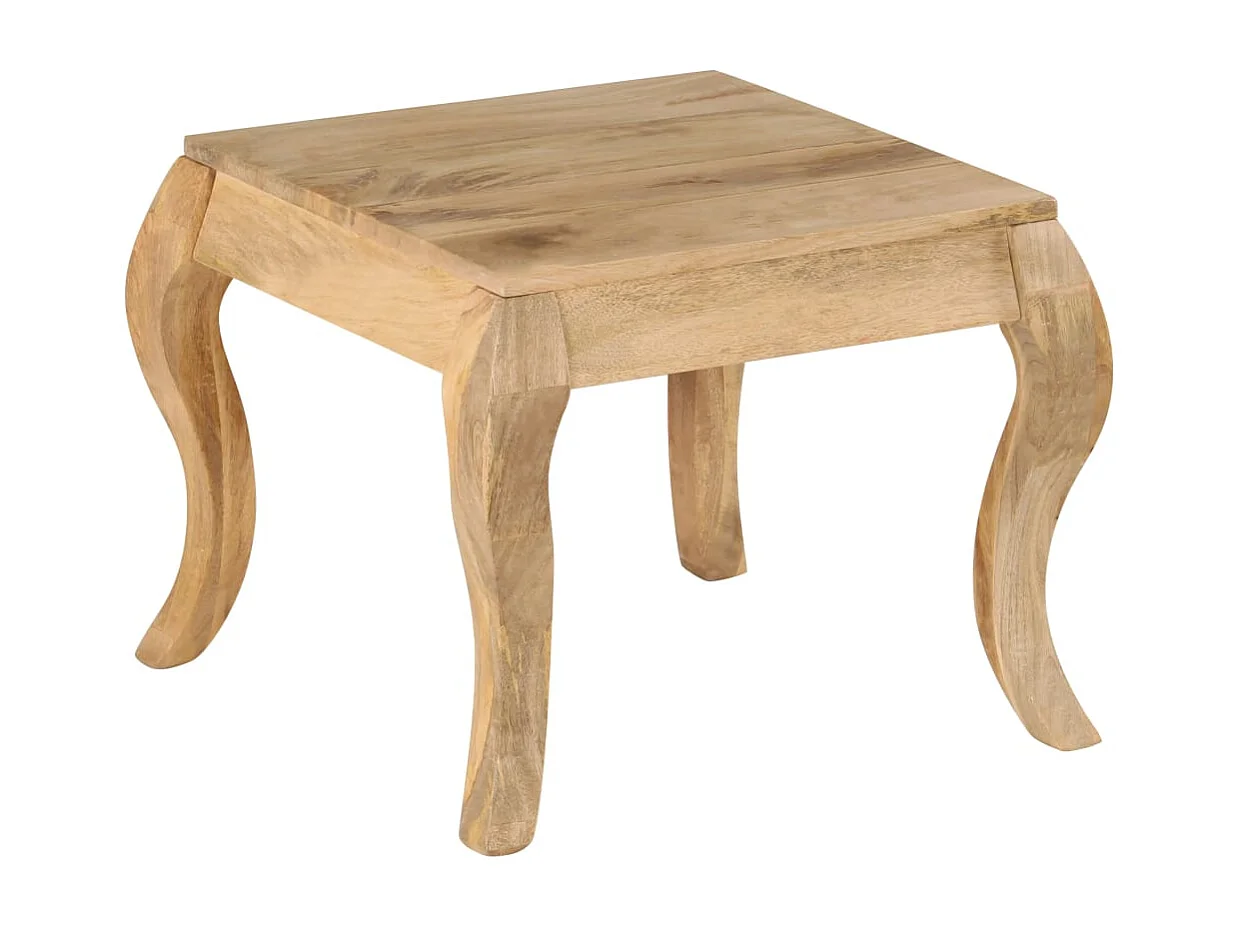 Vente-unique, table d’appoint en bois, photo du marchand