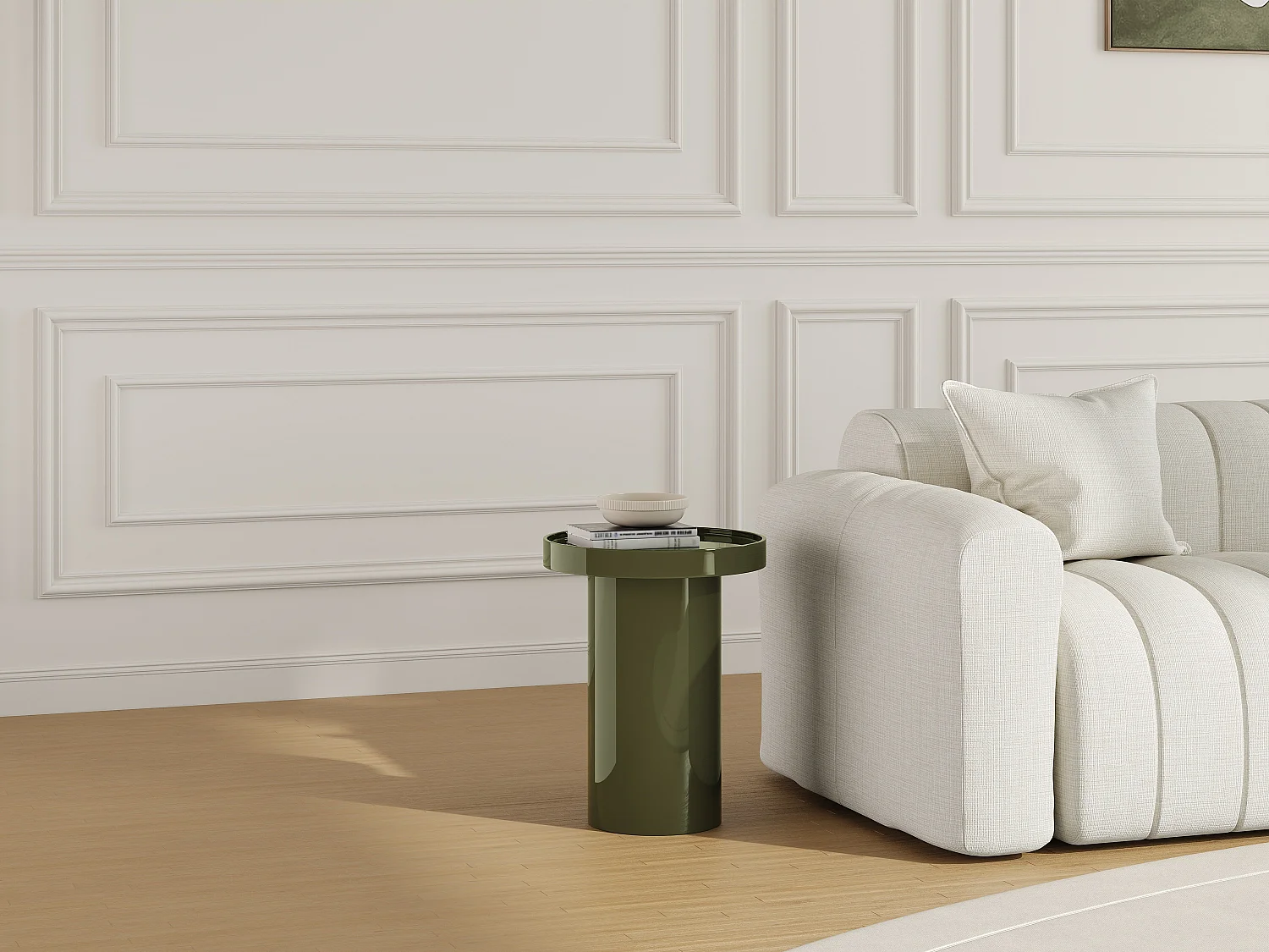 Vente-unique Sybeva, table d’appoint en panneau, photo du marchand