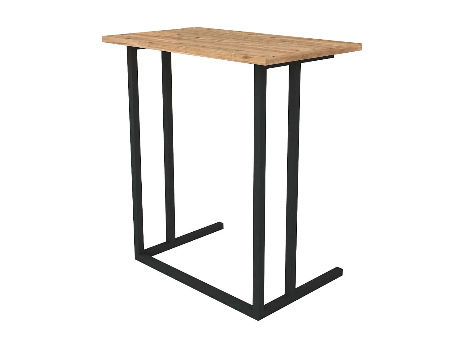 Vente-unique, table d’appoint en bois, photo du marchand