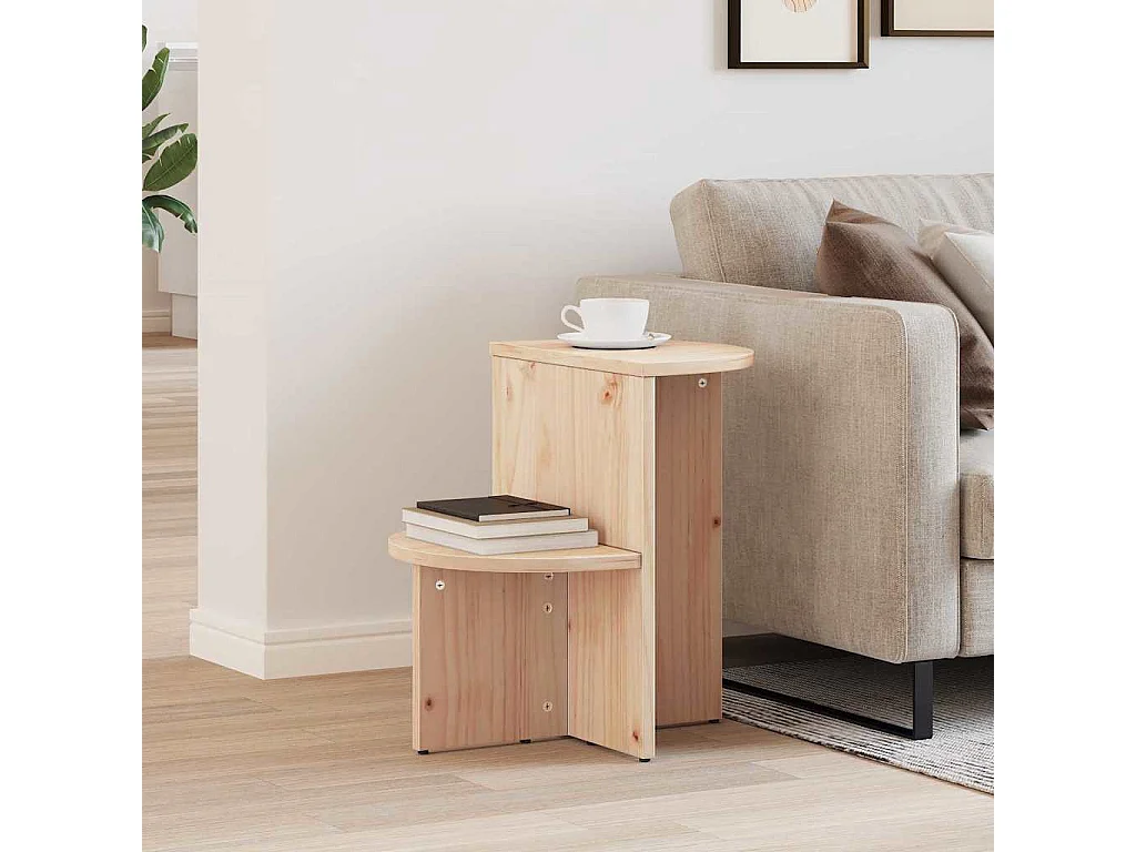 Clicnbuy, table d’appoint en bois, photo du marchand