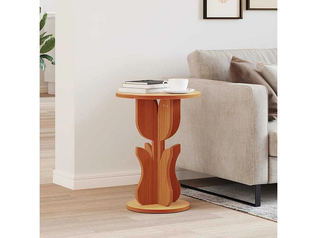 Clicnbuy, table d’appoint en bois, photo du marchand