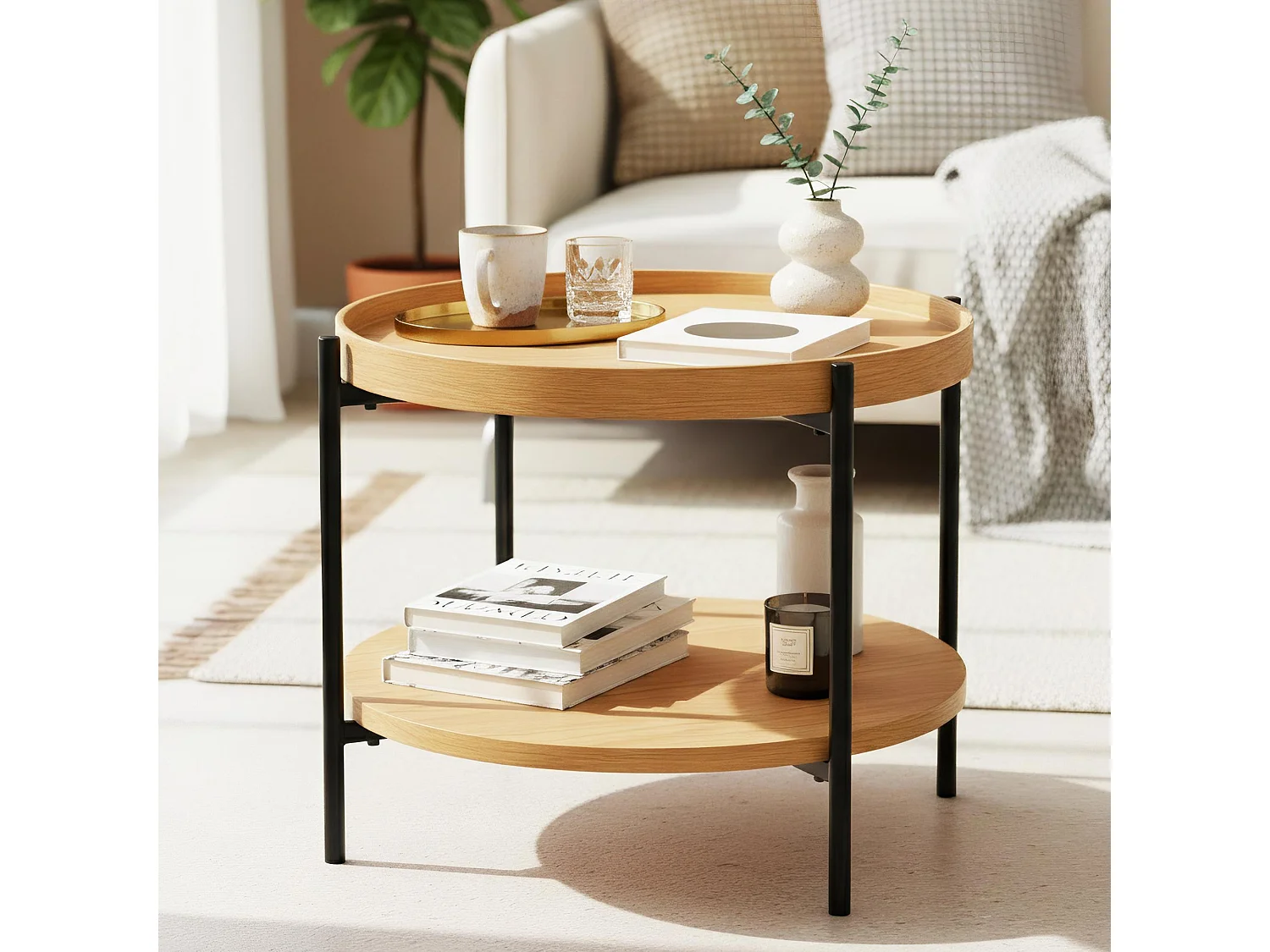 CLP Corbitan, table d’appoint en bois, photo du marchand