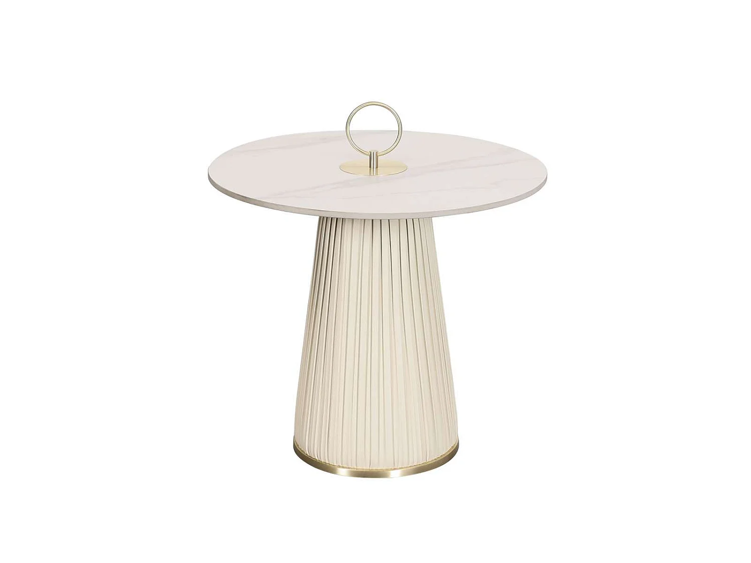 Vente-unique, table basse en métal, photo du marchand