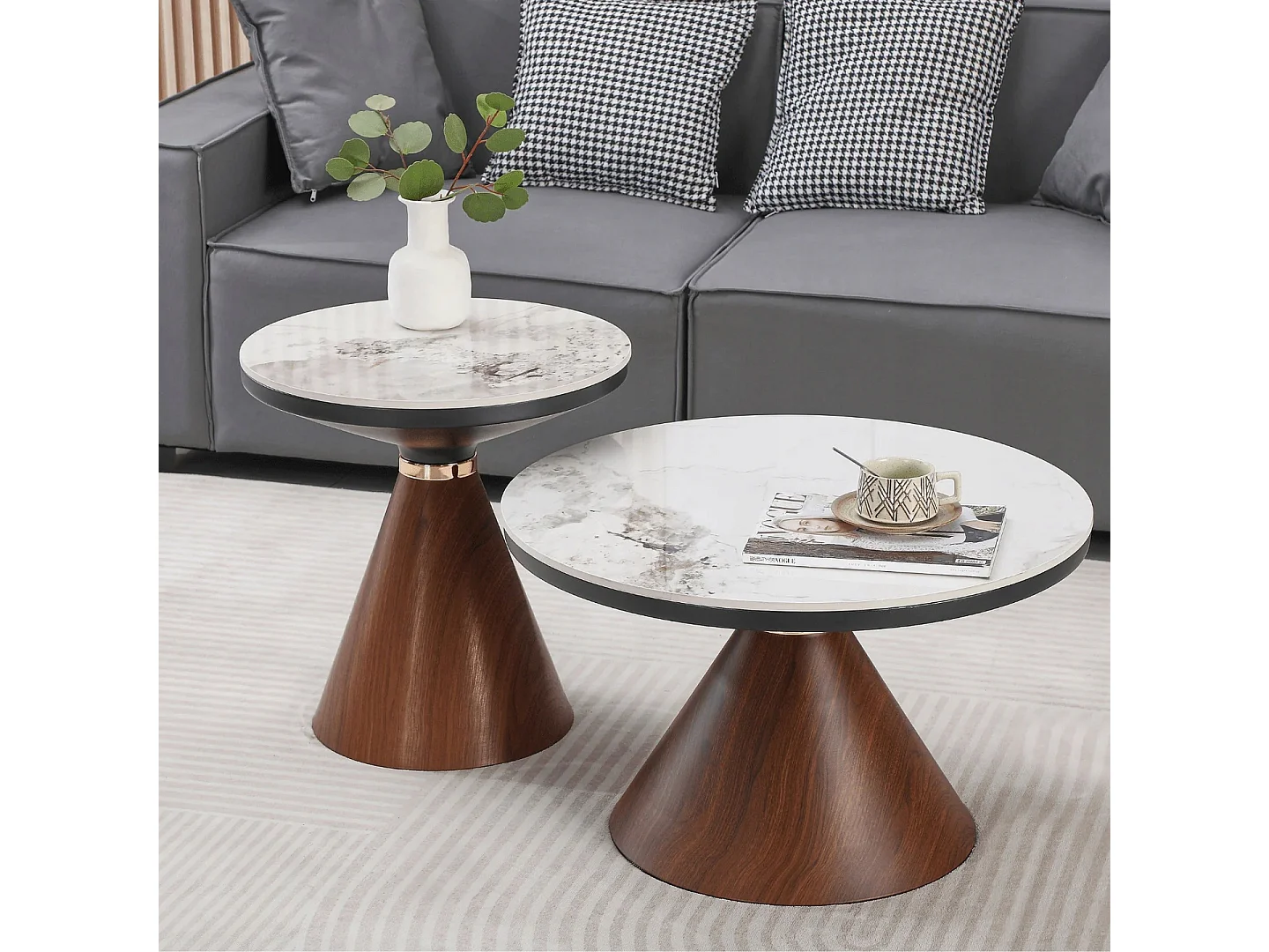 Vente-unique Napa, table basse en métal, photo du marchand