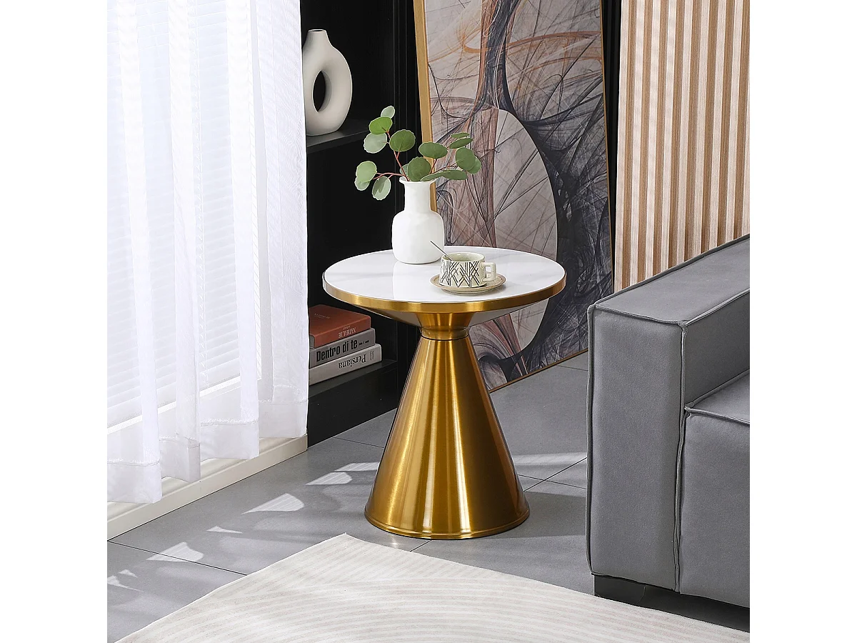 Vente-unique Seti, table basse en métal, photo du marchand