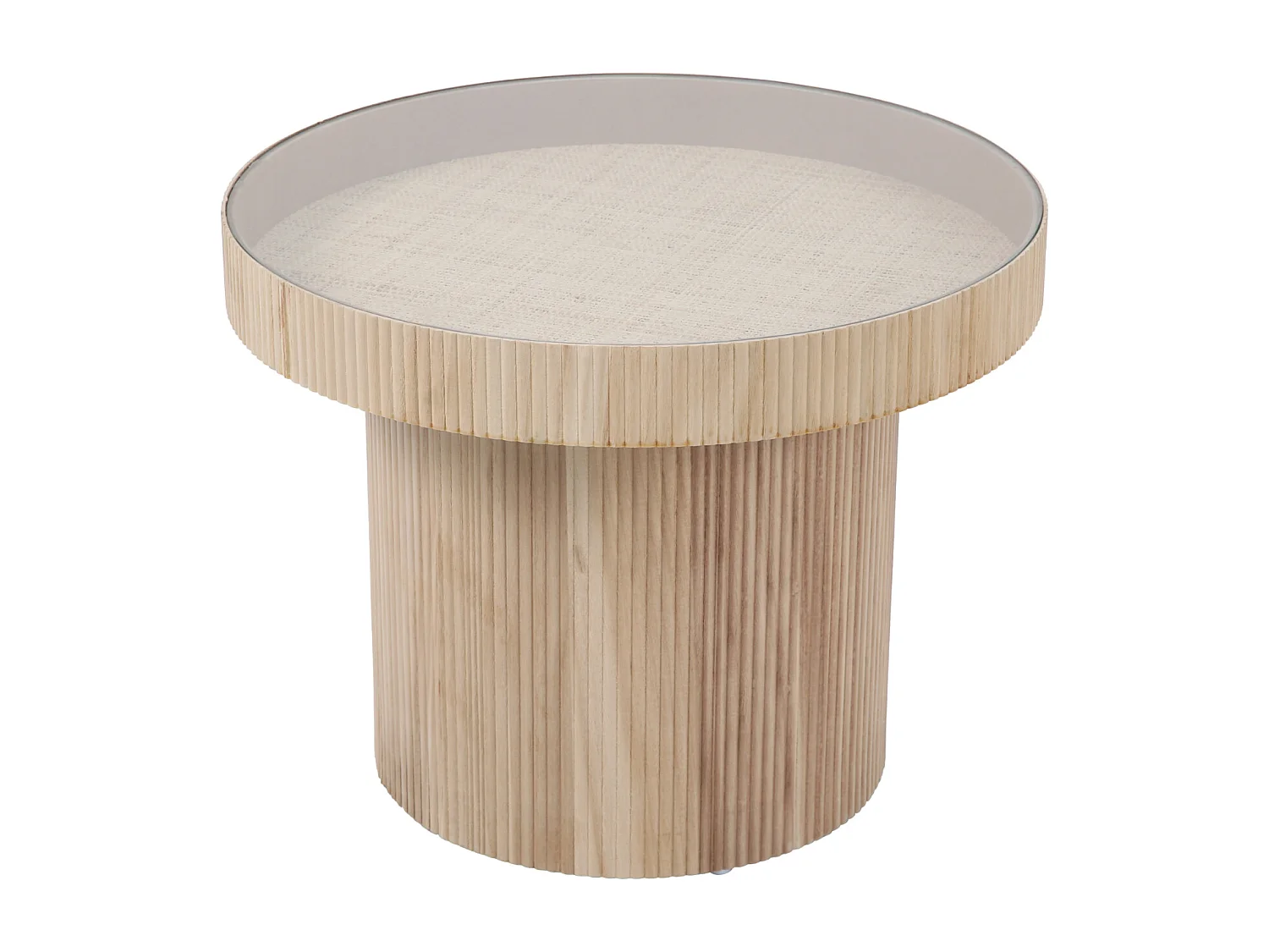 Vente-unique Miguel, table d’appoint en bois, photo du marchand