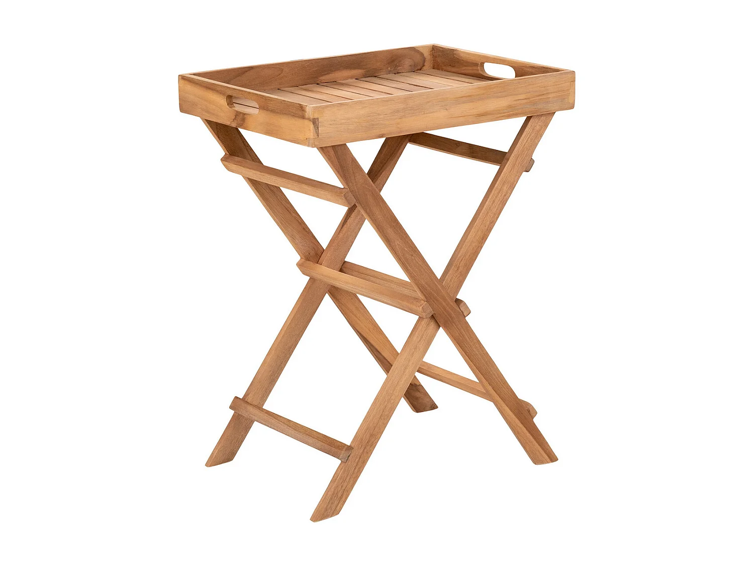 Vente-unique, table d’appoint en bois, photo du marchand