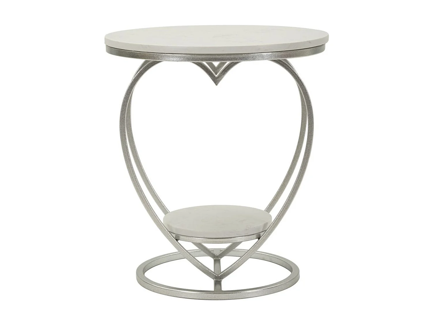 Vente-unique, table d’appoint en métal, photo du marchand