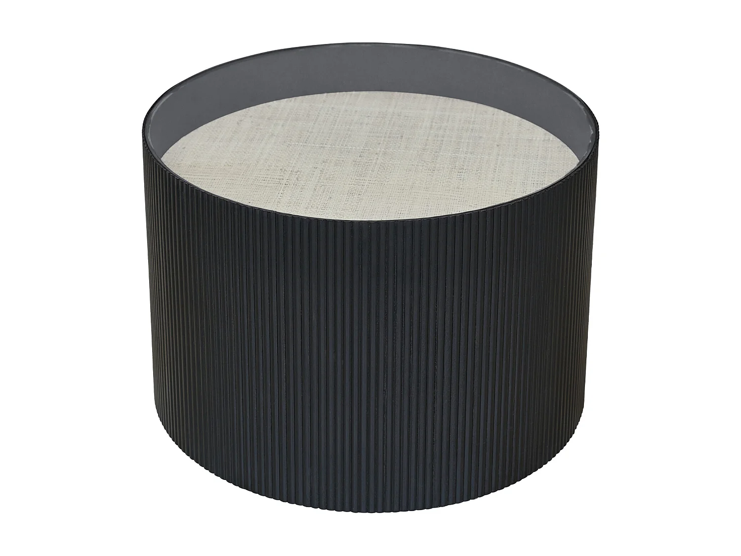 Vente-unique Svita Carla, table d’appoint en bois massif, photo du marchand
