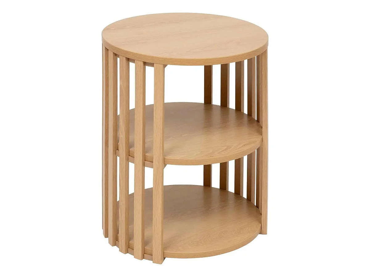 5five Slat, table d’appoint en panneau, photo du marchand