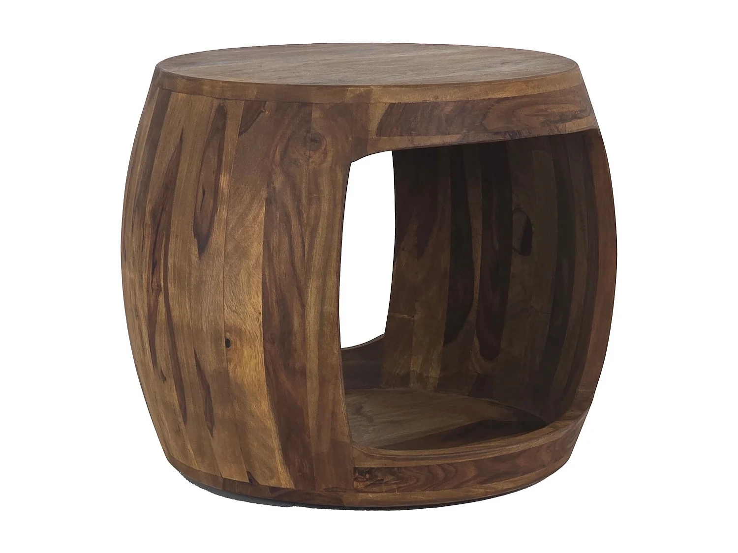 Vente-unique, table d’appoint en bois, photo du marchand