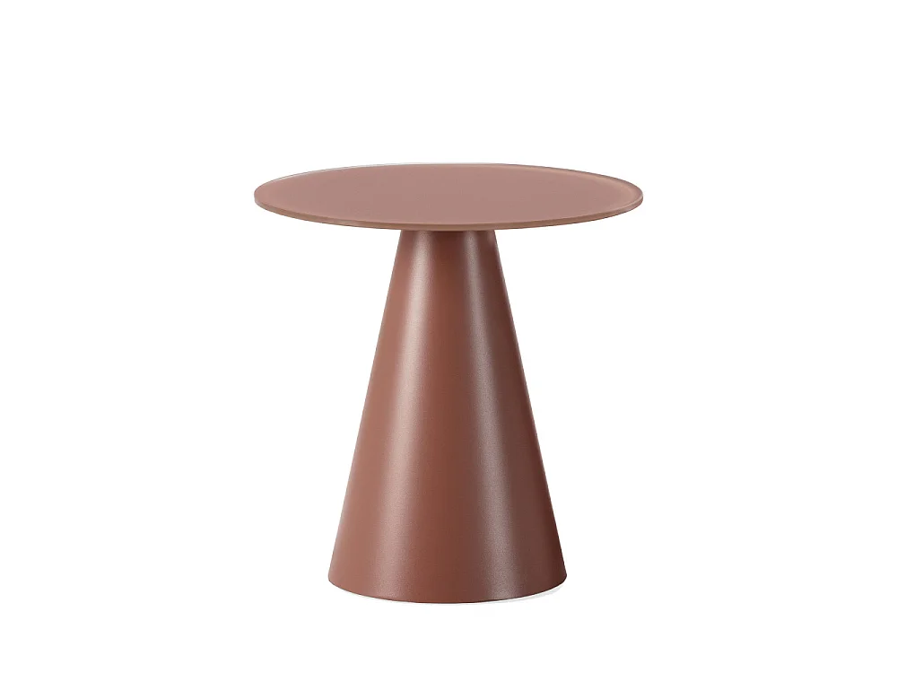 Vente-unique, table d’appoint en métal, photo du marchand