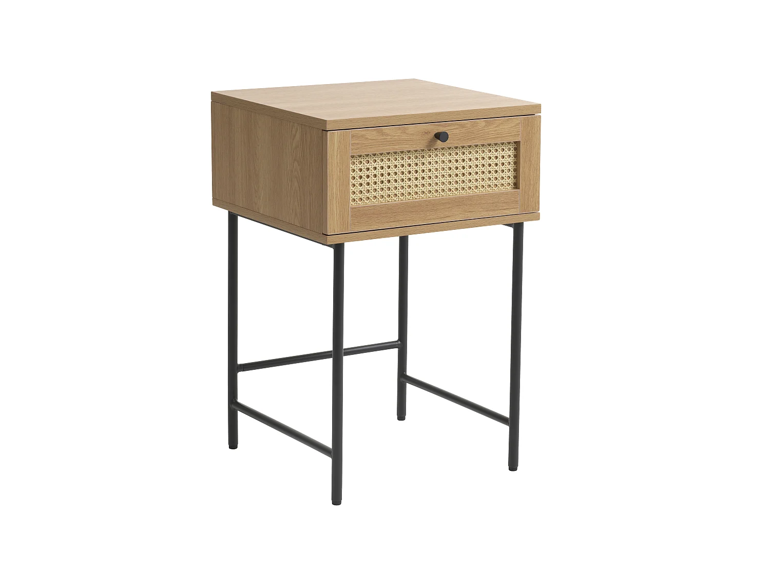 Vente-unique Table D’appoint, table d’appoint en rotin, photo du marchand