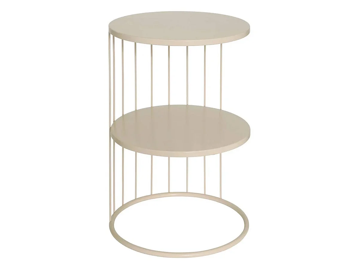 Atmosphera Kobu, table d’appoint en métal, photo du marchand